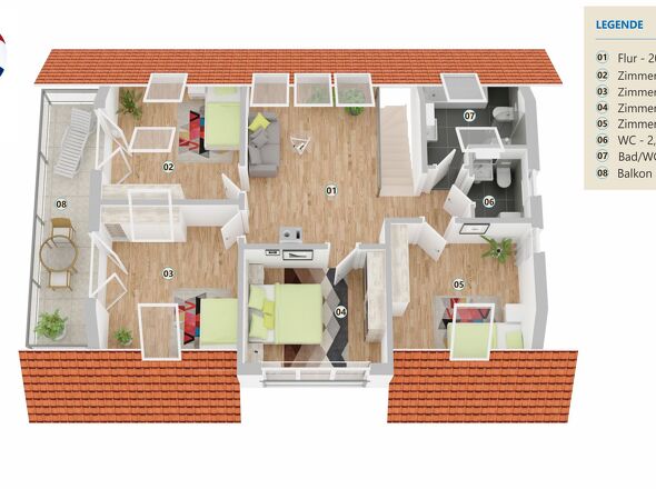 Grundriss DG