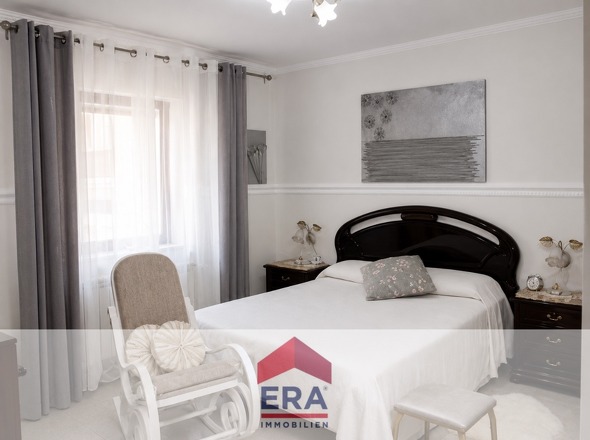 Schlafzimmer EG-Wohnung im Nebengebäude