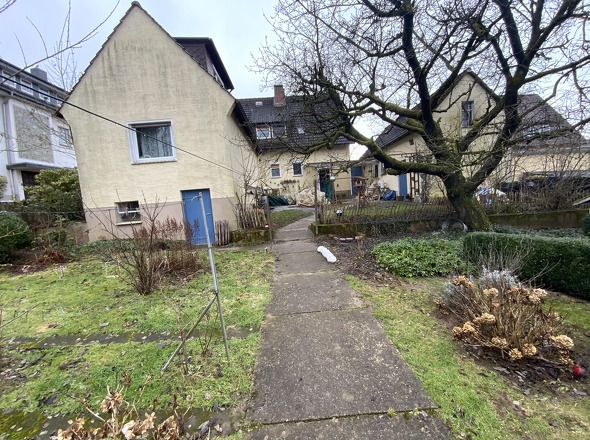 Gartenansicht auf das Haus