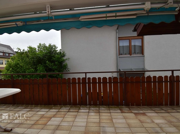 Balkon am Esszimmer