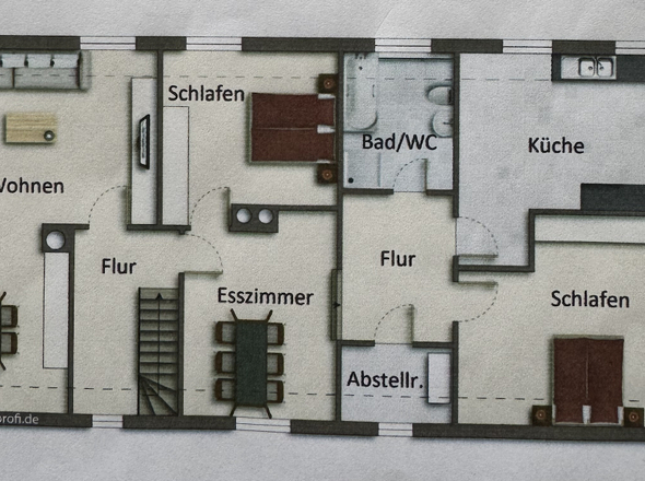 Grundriss Obergeschoss