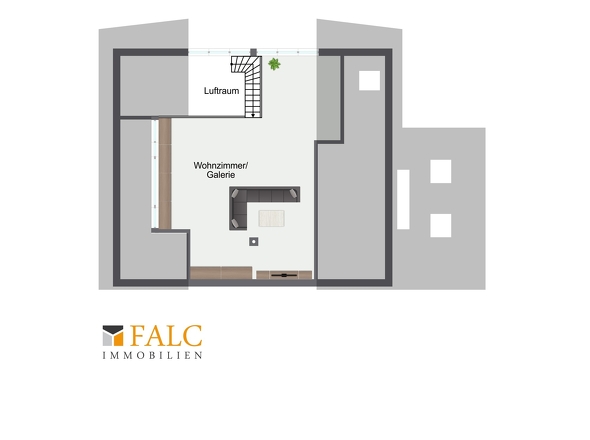 Galerie/Maisonettegeschoss