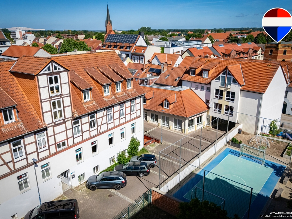 Außenansicht Jacobistraße  & Schartauer Straße