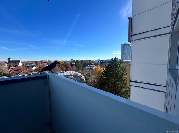 Balkon mit Aussicht