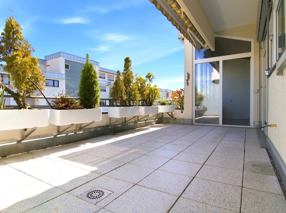 Großzügiger Balkon