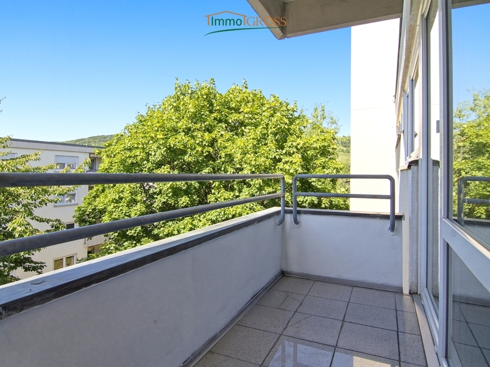 Weiterer Balkon der Wohnung