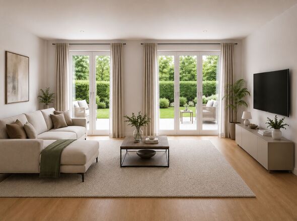 Wohnzimmer - Visualisierung
