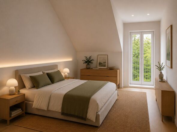 Schlafzimmer - Visualisierung
