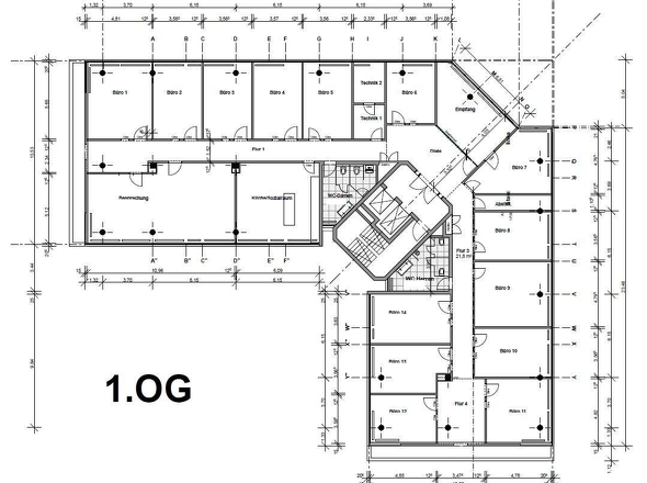 Grundriss 1. Obergeschoss