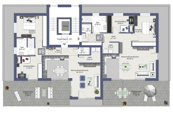 Grundriss 2. OG