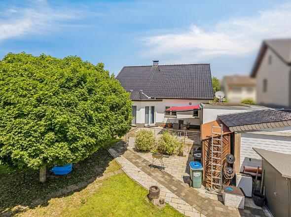 Außenansicht Gartenseite