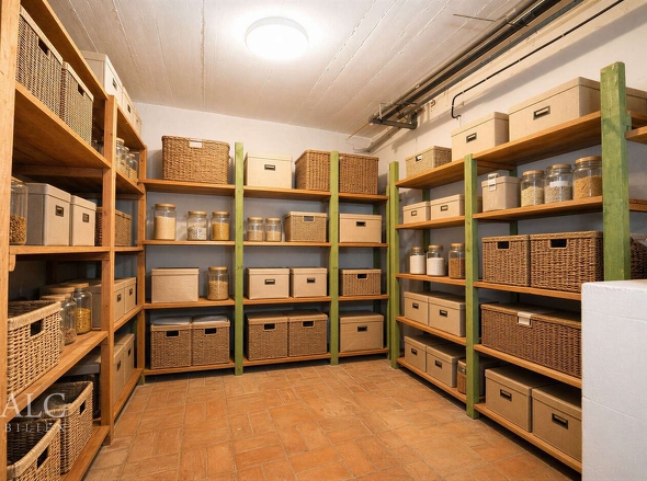 Platz für Vorräte