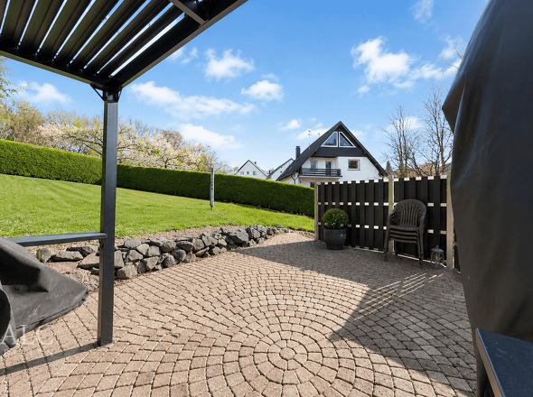 Terrasse oben 