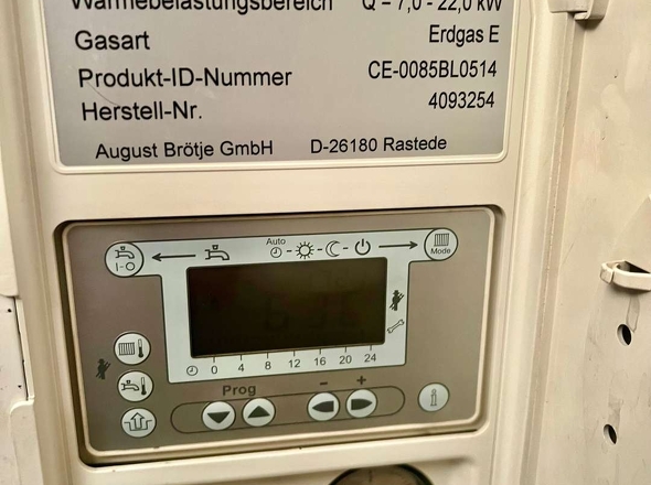 Gas-Zentralheizung