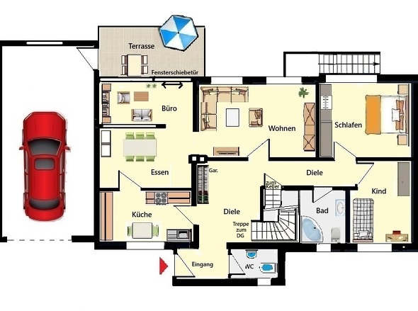 Grundriss EG