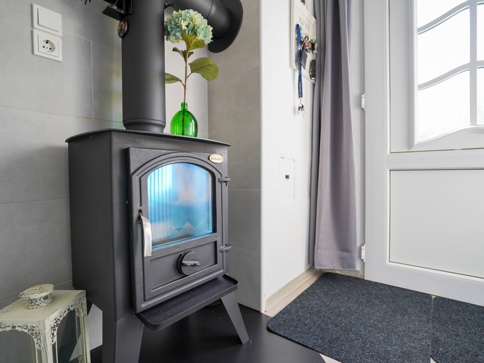 Eingangsbereich mit Kamin