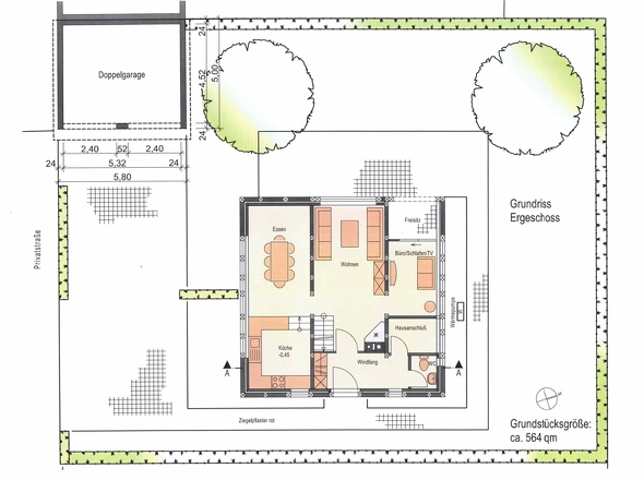 Grundriss Erdgeschoss
