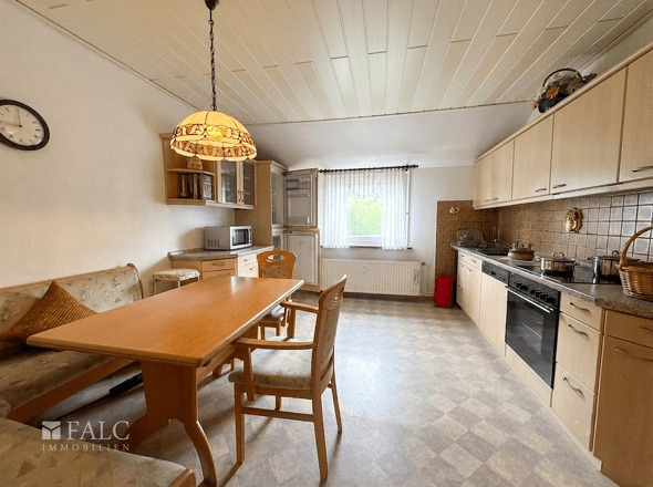 Küche mit Esszimmer
