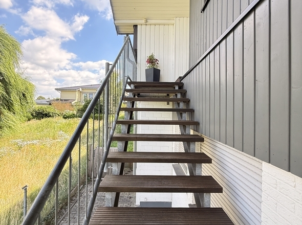 Treppe zur WE Nr.2