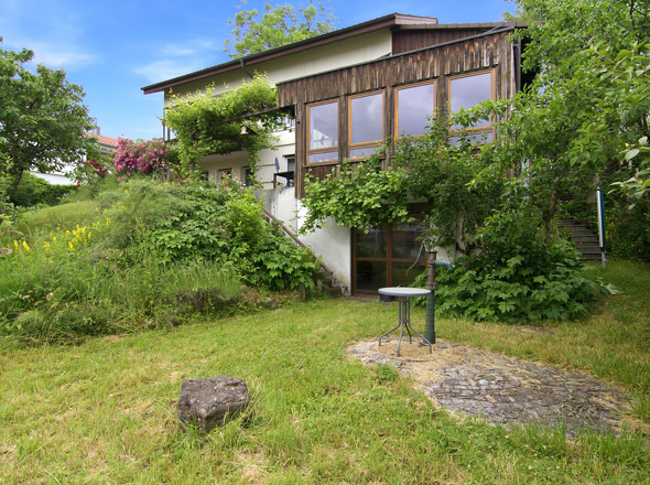 Weg vom 2. UG zum Garten
