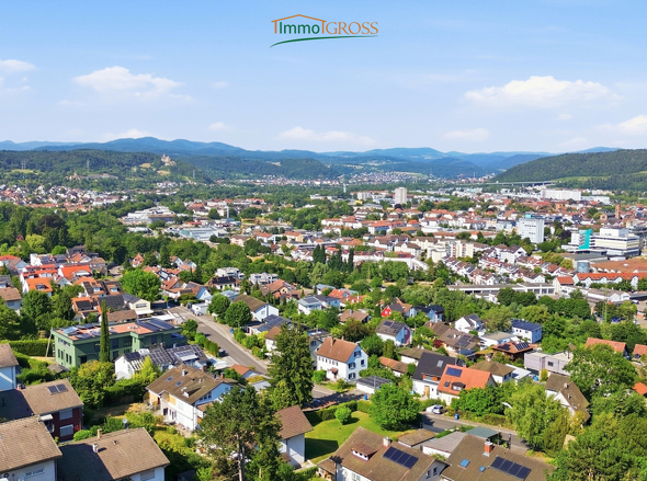 Aussicht von dem Haus aus
