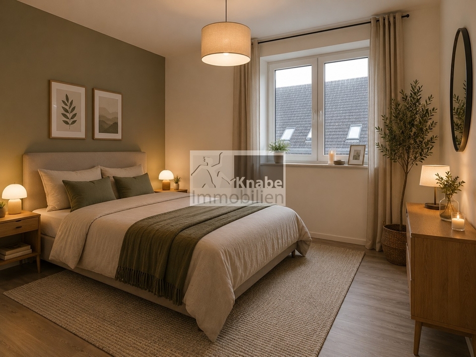 Einrichtungsbeispiel Schlafzimmer