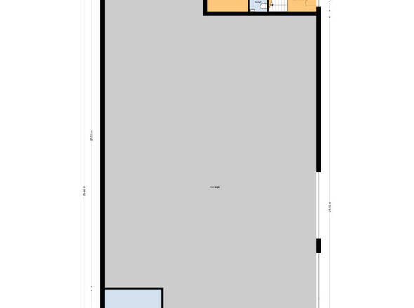 Grundriss Scheune EG