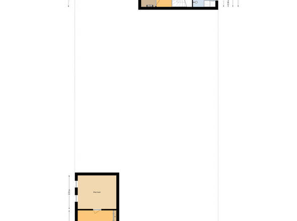 Grundriss Scheune 1.OG
