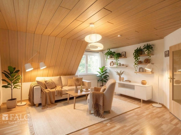Wohnzimmer - (KI generiert)
