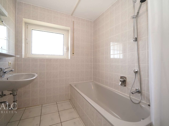 Badezimmer in der Einliegerwohnung