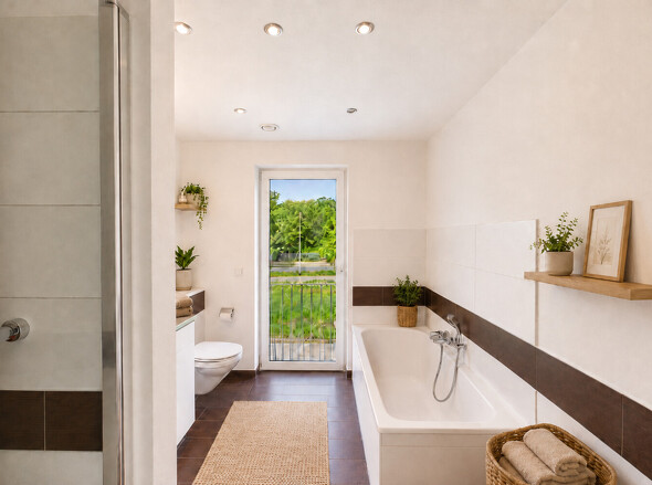 KI generiert: Badezimmer OG