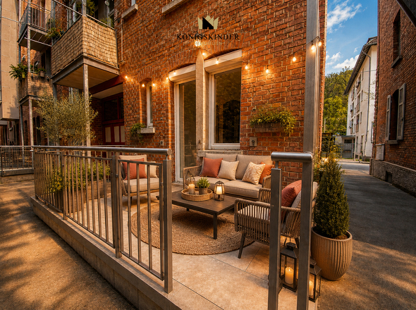Terrasse - KI VISUALISIERUNG