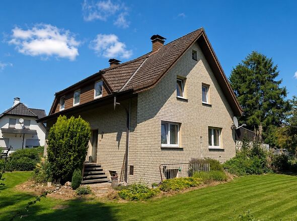 Ansicht von der Straße