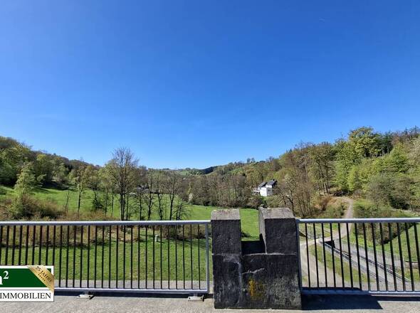 Blick von der Staumauer