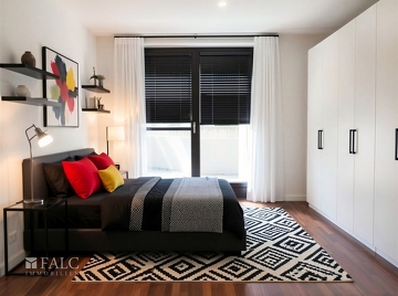 Schlafzimmer visualisiert