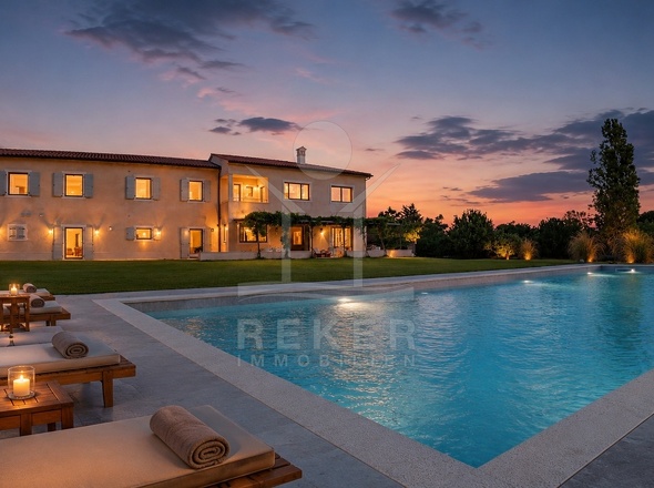 Villa Rovinj sunset pool