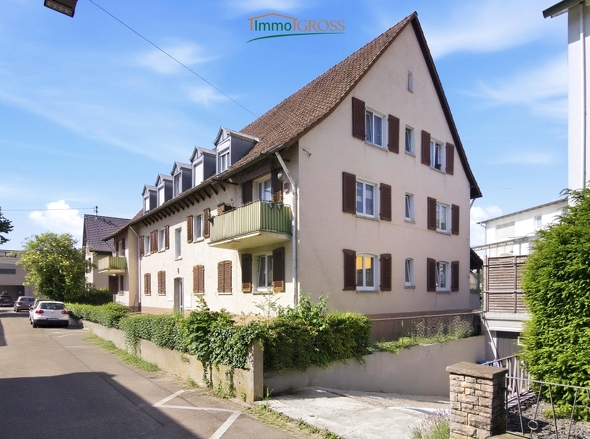 Das Haus von der Seite