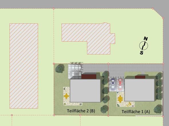 Lageplan Baugrundstücke