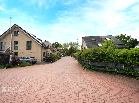 Privatstraße nach oben