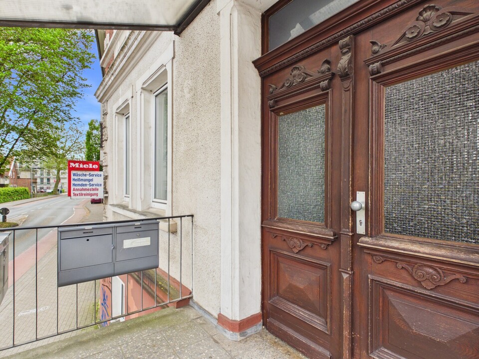 Ansicht Eingangsbereich Vorderhaus