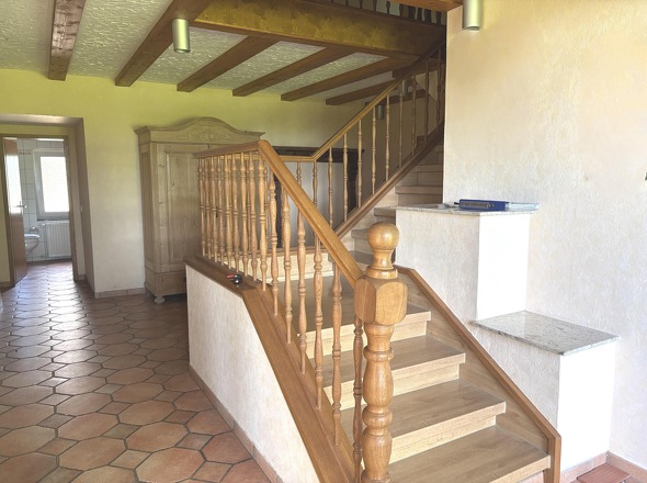 Treppe zum OG