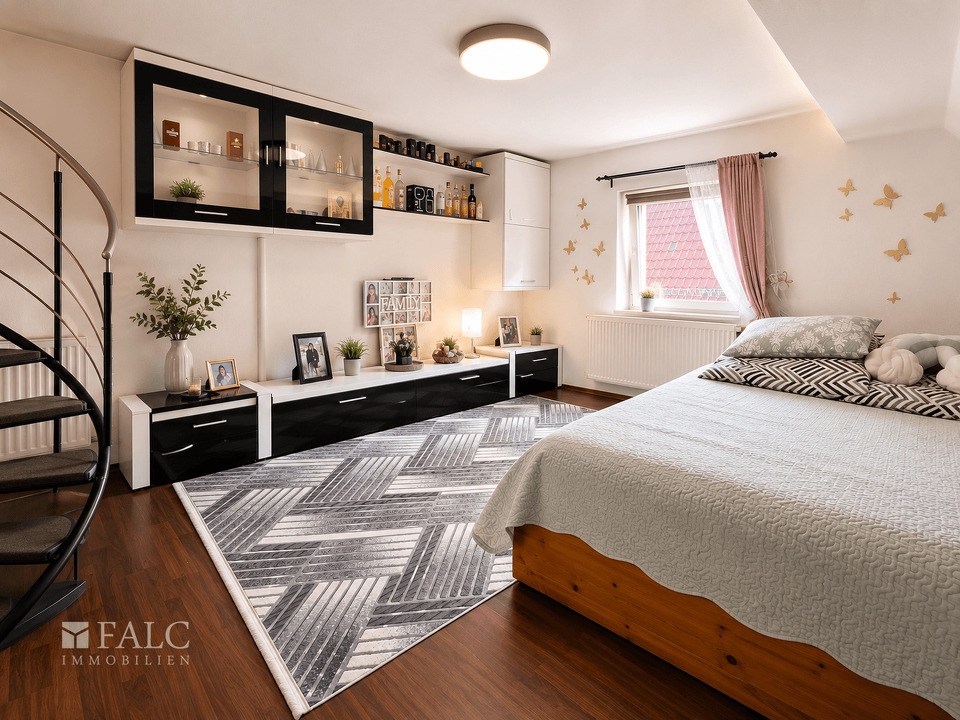 Schlafzimmer DG