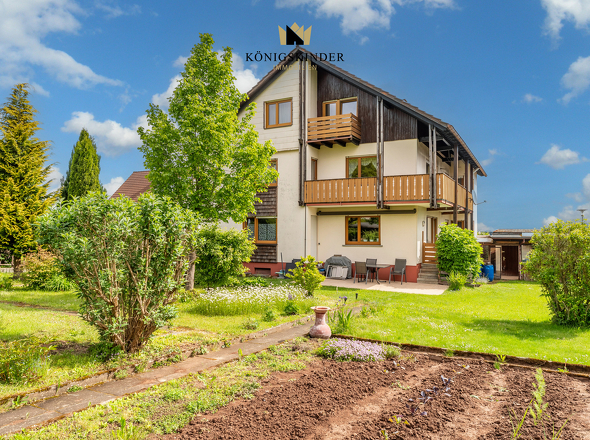 Blick vom großen Garten