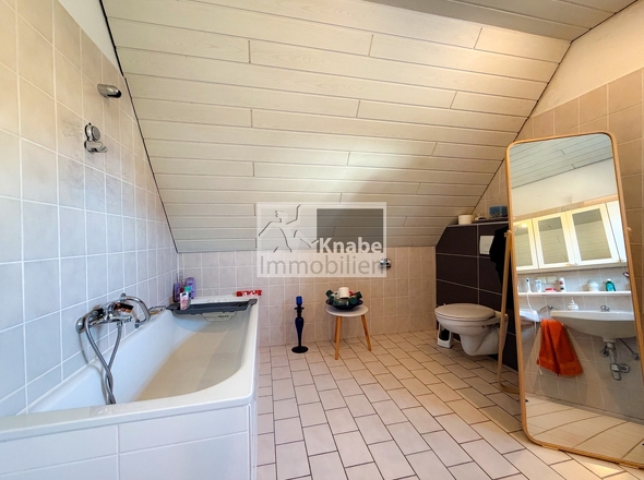 Badezimmer Dachgeschoss