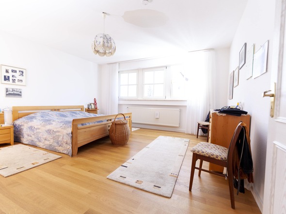 Schlafzimmer im Dachgeschoss