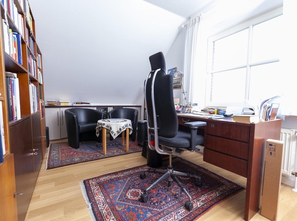 Büro im Dachgeschoss