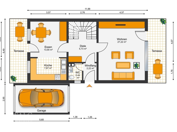 Grundriss EG