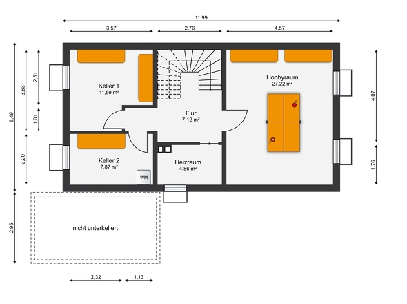 Grundriss KG