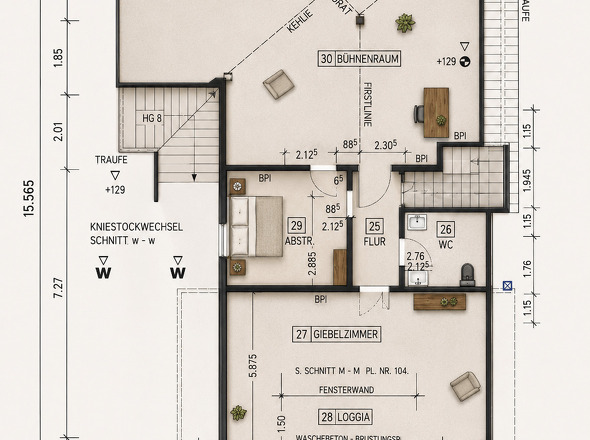 Grundriss DG