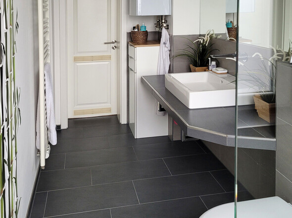 Badezimmer Ansicht